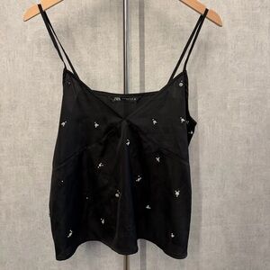 Zara Black Blouse